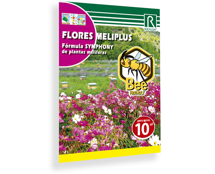 Cobertura de flores melíferas para alimentar a las abejas 